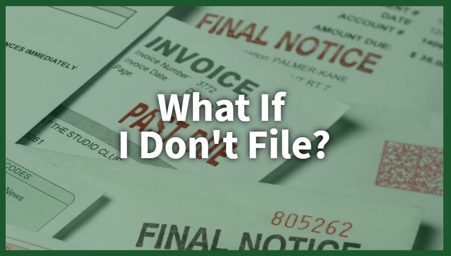 What If I Don’t File My Business Taxes? - Rescue Business Tax Services